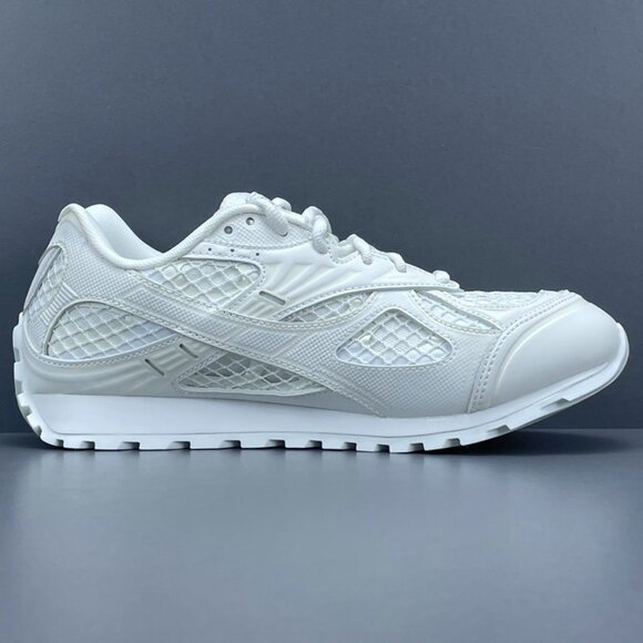 Bottega Veneta White & Off-White Orbit Sneakers - Picture 6 of 8